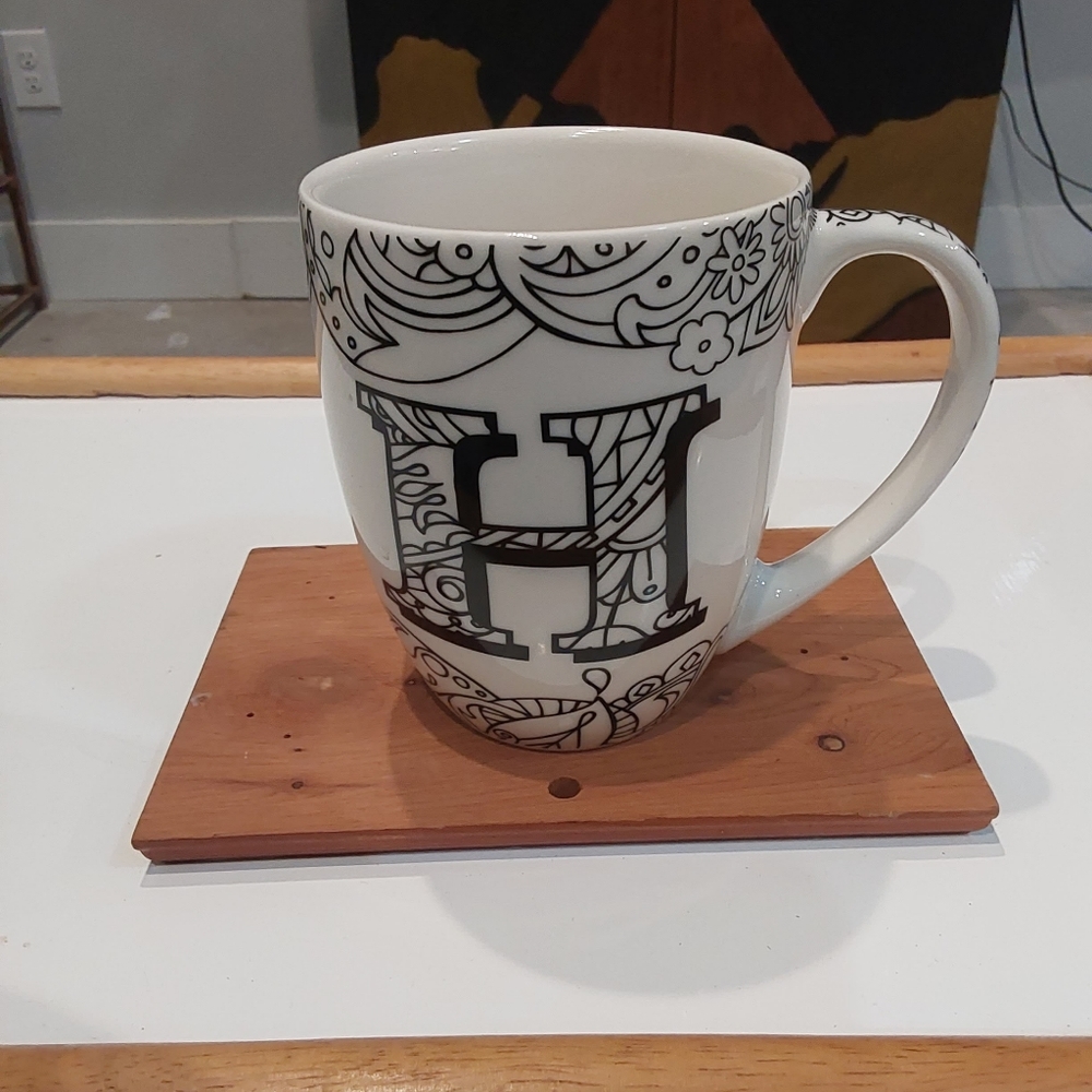 Cypress Home Initial Mug
